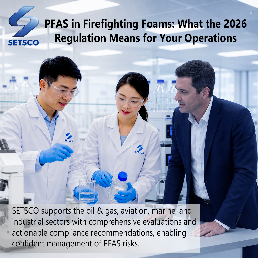 PFAS in Firefighting Foams: What the 2026 Regulation Means for Your Operations.