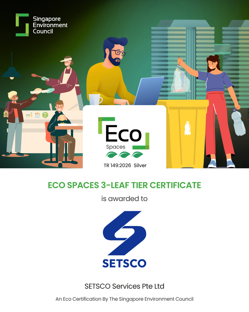 Setsco Achieves Eco Spaces 𝟯-𝗟𝗲𝗮𝗳 𝗰𝗲𝗿𝘁𝗶𝗳𝗶𝗰𝗮𝘁𝗶𝗼𝗻 
